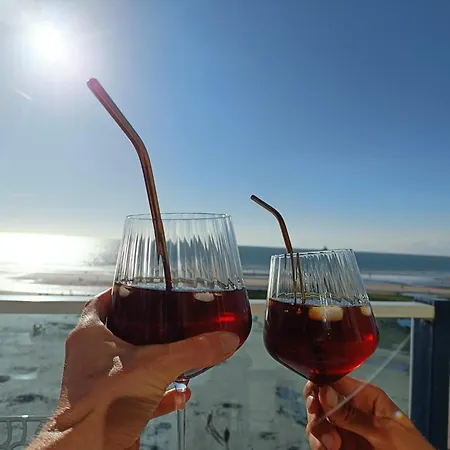 La Terrasse Du Grand Bleu A Wimereux Exterior foto
